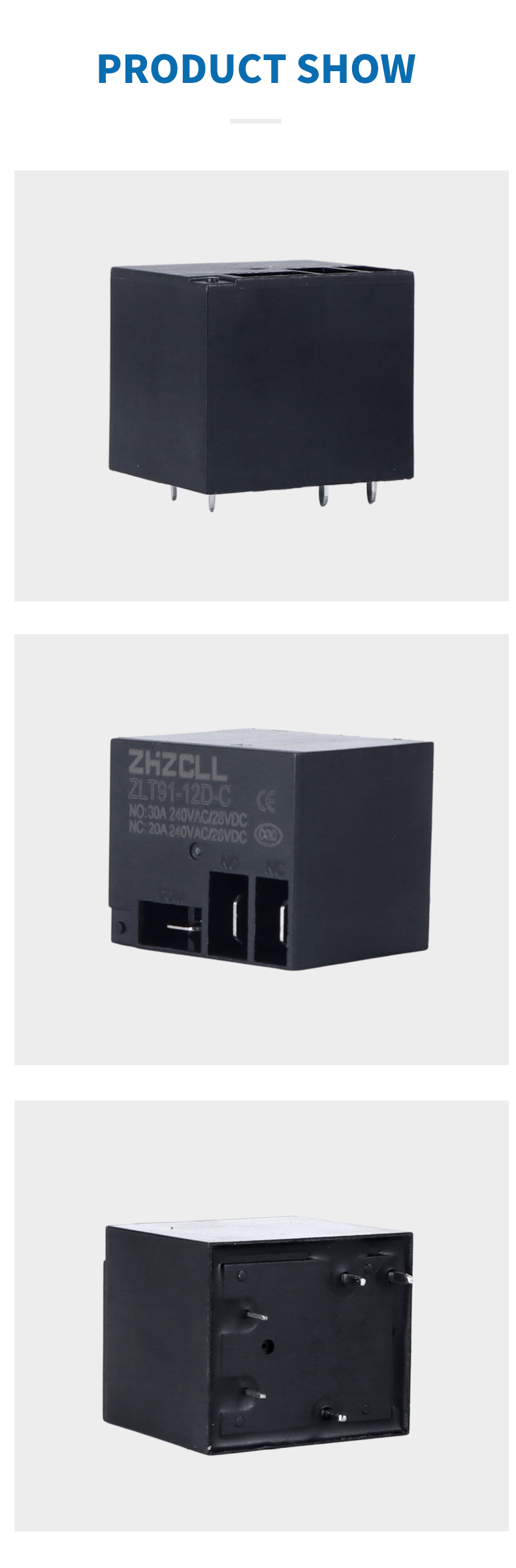 ZLT91-12D-C Miniature relay