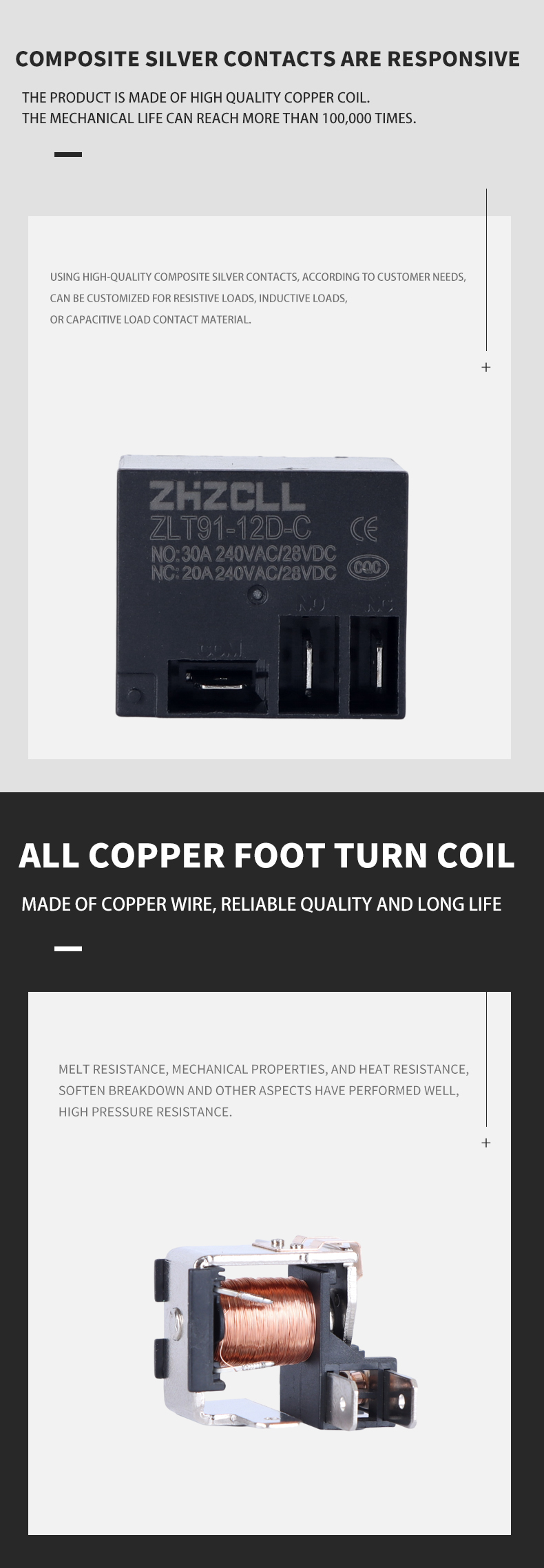 ZLT91-12D-C Miniature relay