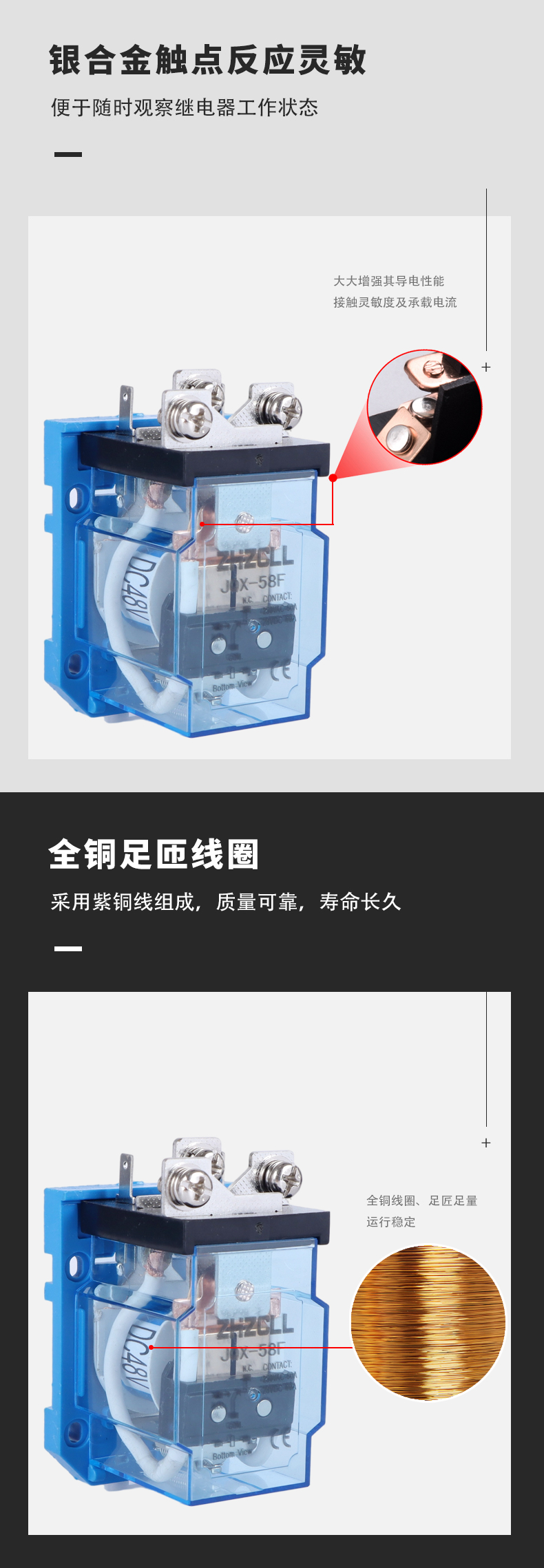 JOX-58F大功率继电器